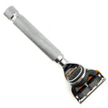 Parker 5-Blade Razor Handle – Compatible with GIllette Fusion Cartridges, Weighted Metal Handle for Smooth, Tug-Free Shaving | Premium Men’s Razor, Gift-Ready, Includes 1 Gillette Fusion Cartridge