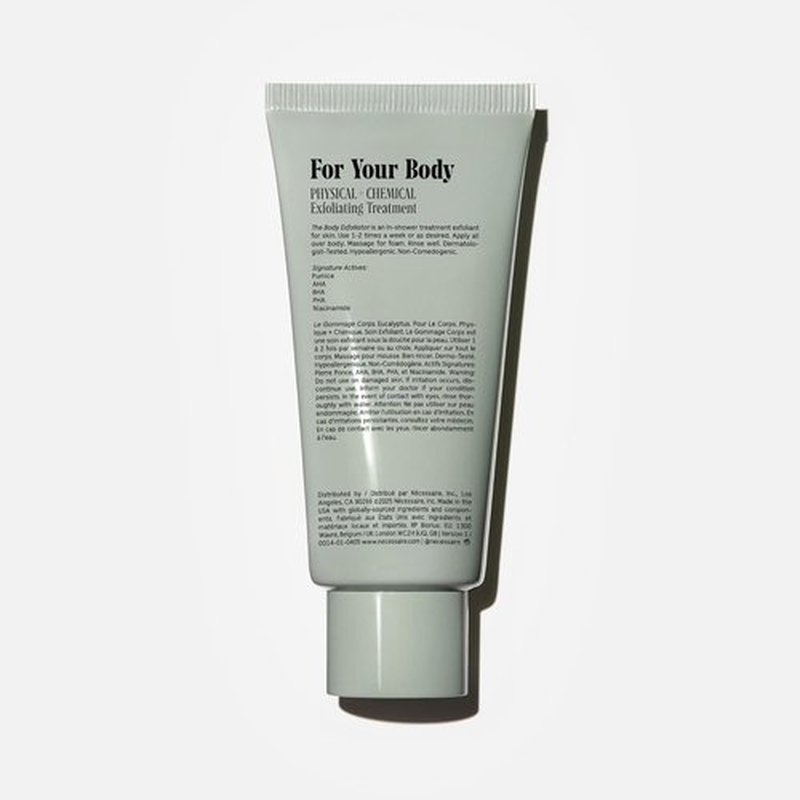 Nécessaire The Body Exfoliator - Eucalyptus AHA/BHA/PHA Formula for Smooth Skin | 180 ml / 6.1 fl oz