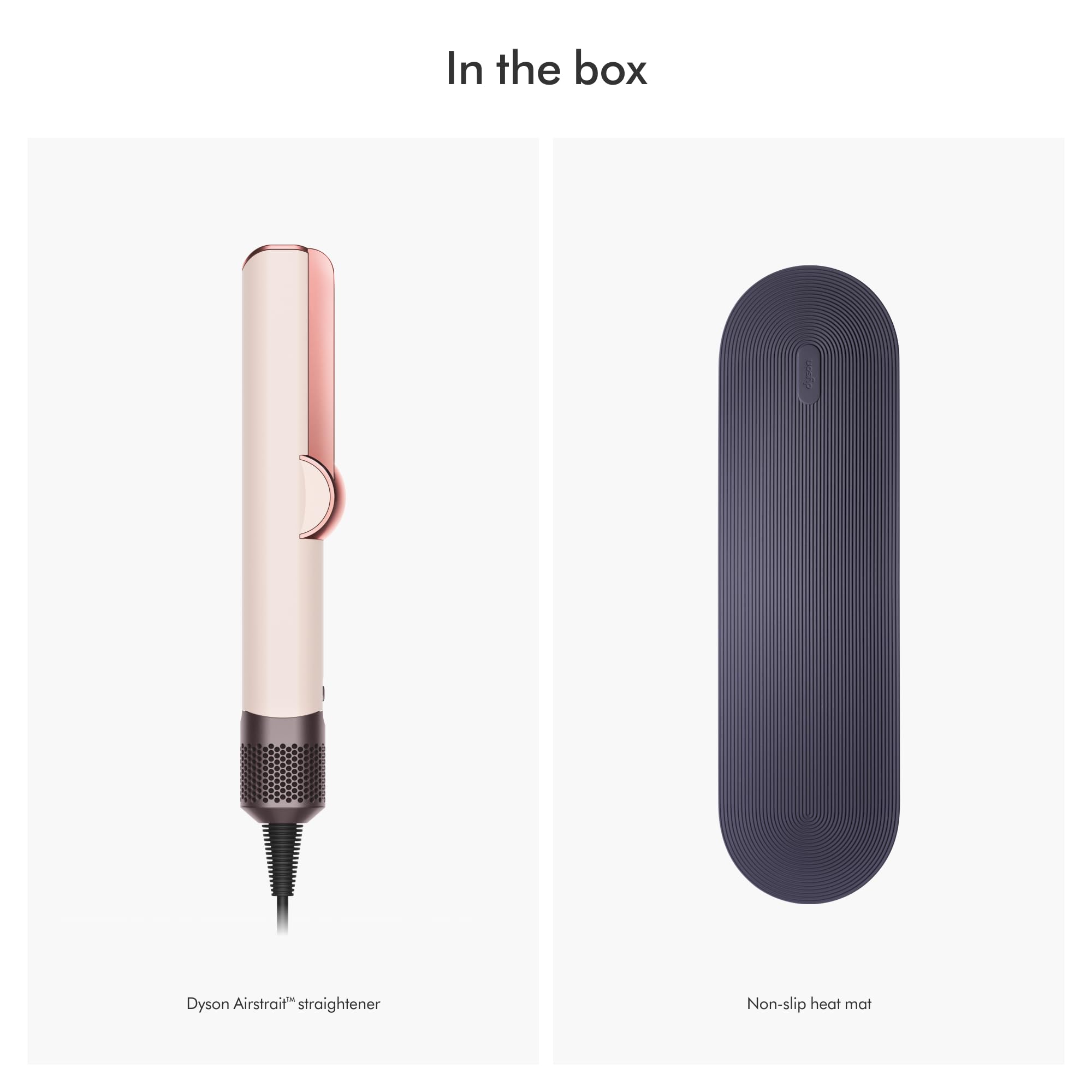 Dyson Airstrait™ Straightener, Wet to dry hair straightener, No heat damage, No hot plates, All hair types