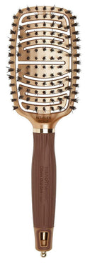 Olivia Garden NanoThermic Hair Brush - Ceramic & Ion Technology for Scalp-Hugging Comfort