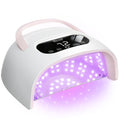 Shexnail UV Nail Lamp, Upgrade Plug-in LED Nail Lamp, Smart Sensor Portable UV Light for Gel Nails 30s Fast Cure 4 Timers for Gifts for Women