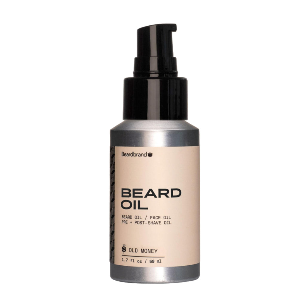 Beardbrand Beard Oil for Men with Jojoba & Vitamin E – Softens Stubble, Conditions Skin & Promotes Beard Growth | Old Money Scent | 1.7 fl oz