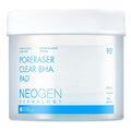 NEOGEN DERMALOGY Poreraser Clear BHA Pads - Exfoliating Facial Treatment for Blackheads & Enlarged Pores (90 Pads) | Sensitive Skin Care