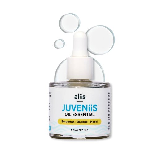 ALIIS Juveniis Hair + Skin Oil – Multi-Use Lightweight Oil for Scalp, Hair & Body – Hydrates, Softens & Restores Moisture - Fast Absorbing, Non-Greasy Finish, Frizz Control & Shine