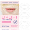UQWUQW Anti Wrinkle Patches for Lip - Overnight Smoothing Wrinkles - Anti-Wrinkle Silicone Facial Patches, Fine Lines Wrinkle Patches for Smile Line & Lip Area,6Pcs