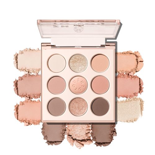 INTO YOU Eyeshadow Palette - 9 Vibrant Shades with Shimmer & Matte Finishes | Long-Lasting Formula, 0.26 Oz