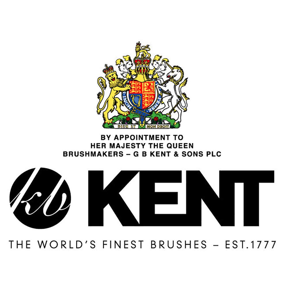 Kent R7T Fine and Wide Tooth Hair Comb, Handmade Pocket Comb for Men, Beard and Mustache Combs for Everyday Grooming and Styling, Sawcut Kent Combs, Made in England