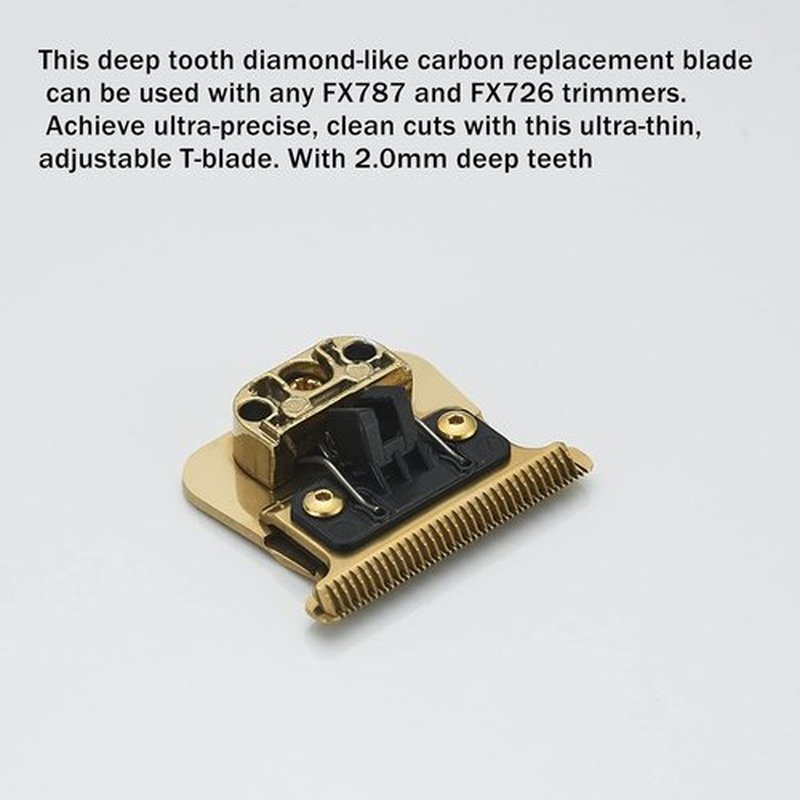 BaBylissPRO Replacement DLC 2.0 Blades - Compatible with FX787 & FX726 Hair Trimmers, Gold