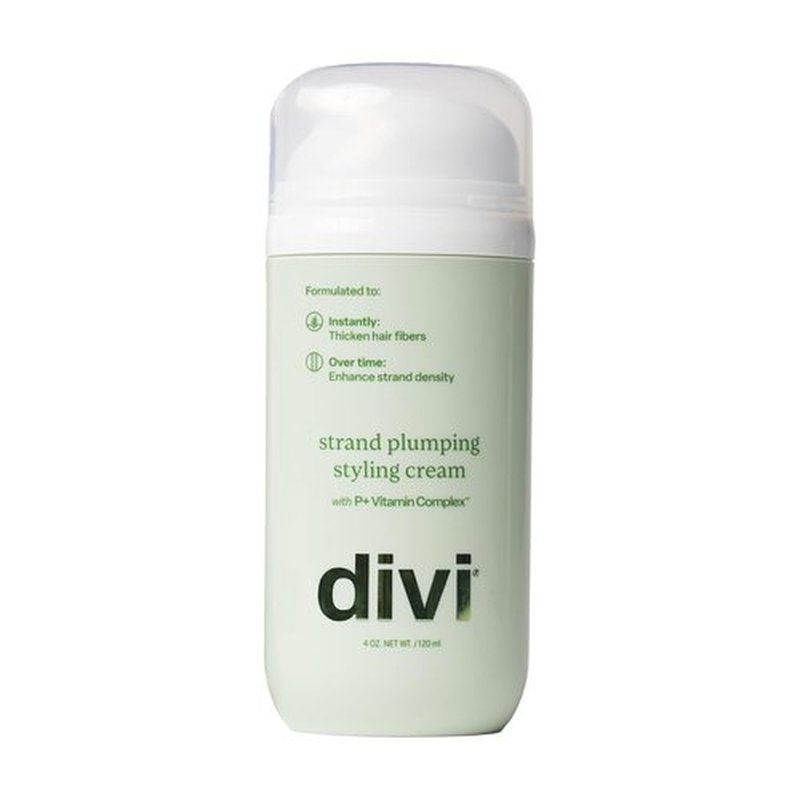 Divi Strand Styling Cream - Hair Thickening Treatment for Fine Hair | Volumizing & Frizz Control