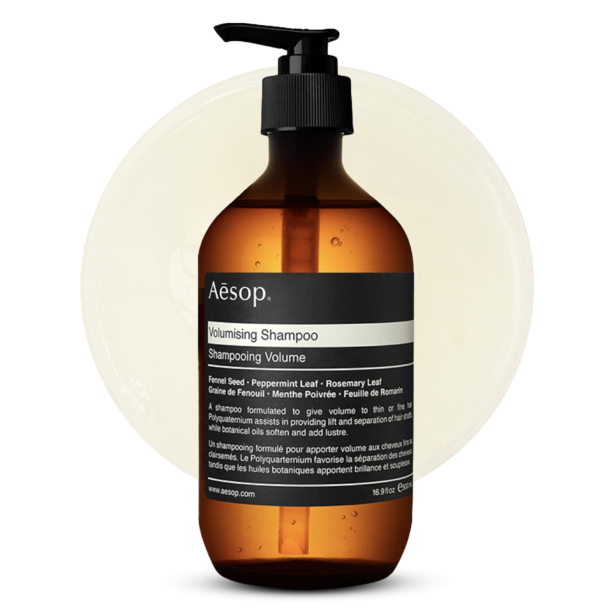 Aesop Volumizing Shampoo | Lifting Formulation for Volume and Body for Thin or Fine Hair | Botanical Oils to Soften Hair and Add Shine | 16.9oz / 500mL