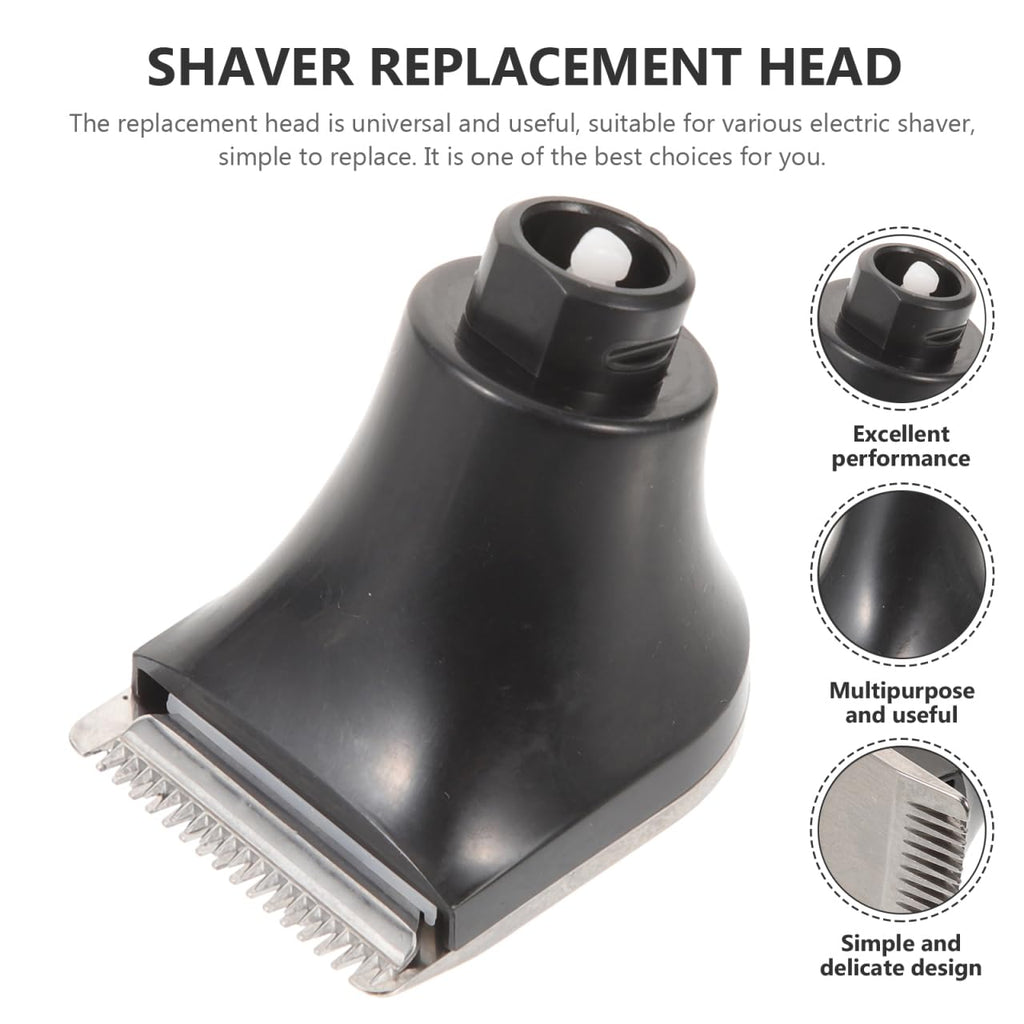 VINTORKY Universal Electric Shaver Replacement Head Detachable Razor Accessories Easy to Install for Men Home and Salon Use