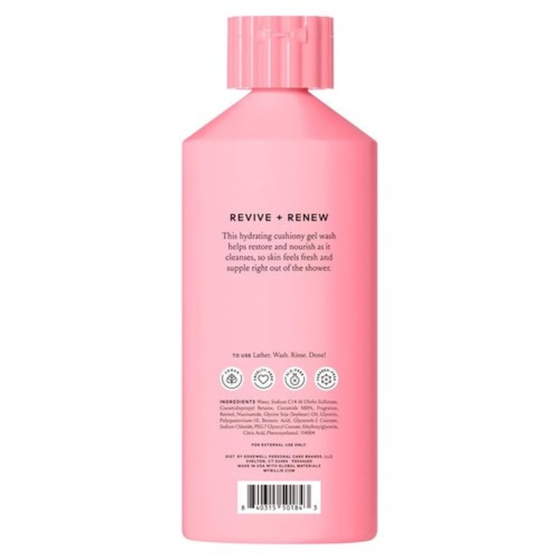 Billie Body Wash - Reviving & Renewing Cotton Cloud Scent | 18 fl oz, Vegan & Cruelty-Free