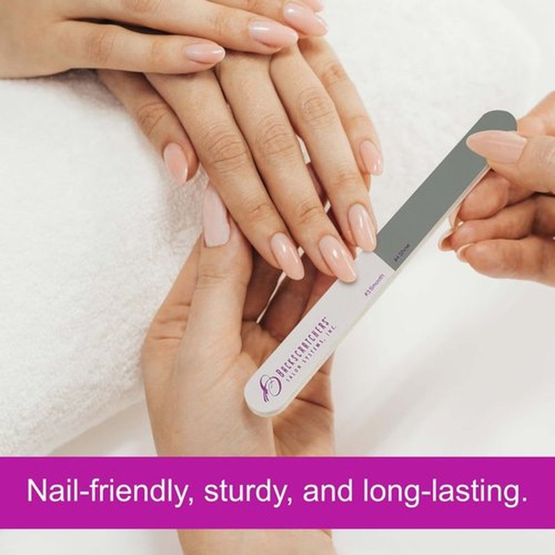 BACKSCRATCHERS 2+2 File and Buffer - Double Sided- Shining and Smoothing Nail File