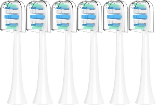 Philips Sonicare Electric Toothbrush Heads - Replacement Brush Heads Compatible with C1, C2, G2 - 6 Pack