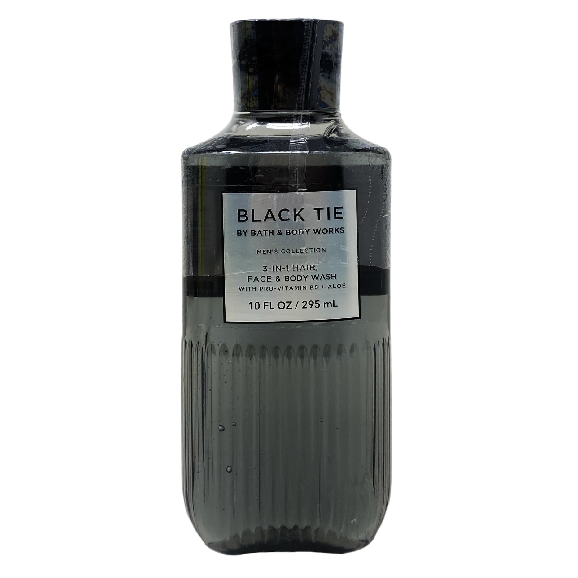 Bath & Body Works Men's Collection Black Tie Body Cream and Body Wash Duo Set With a Clay Baby Bar Soap