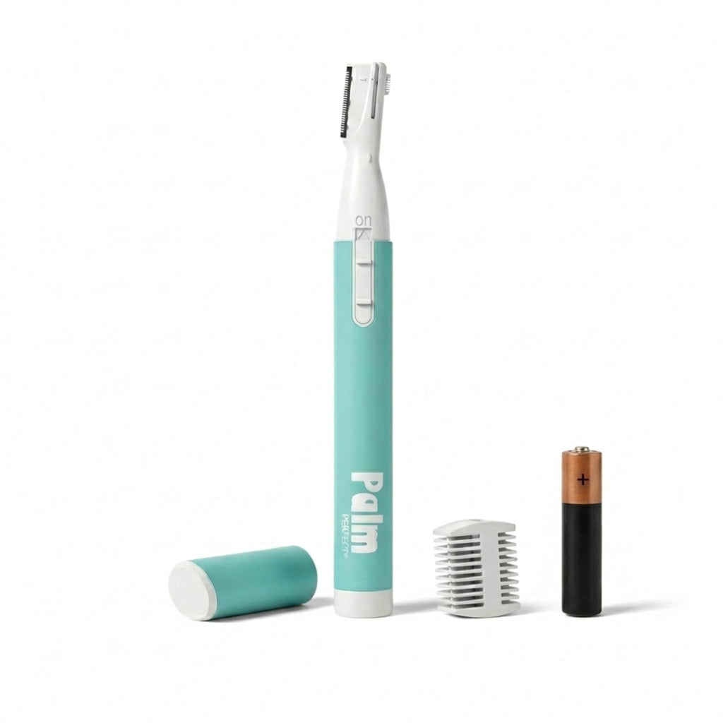 PalmPerfect Personal Hair Trimmer – Painless Precision Shaver for Eyebrows
