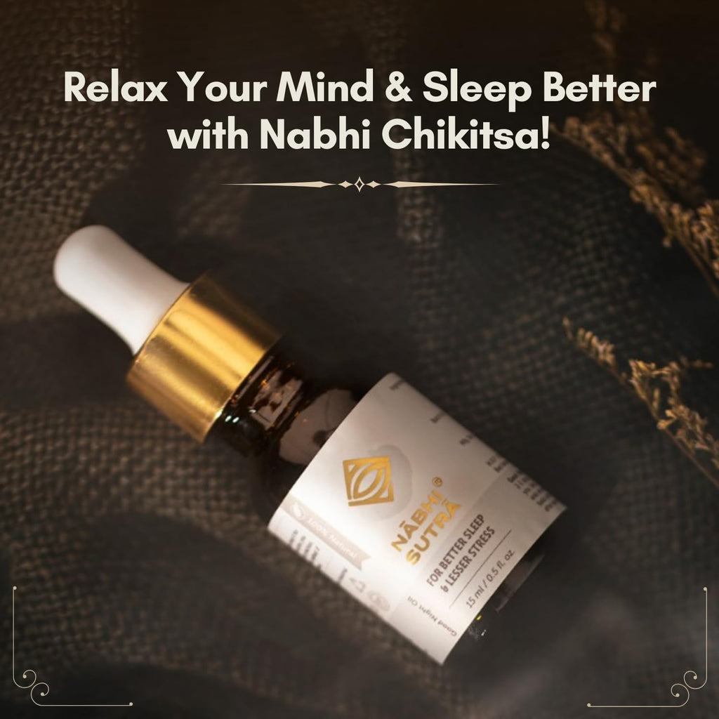 Nabhi Sutra Belly Button Oil | Ayurvedic Blend with Tagar & Cow Ghee | 15ml