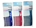 Conair Styling Essentials Detangle Comb - Effortless Styling & Hair Care | Pack of 3