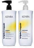 Kenra Triple Repair Conditioner - Strengthens & Restores Weak Bonds | Split Ends & Damaged Hair | Sulfate-Free
