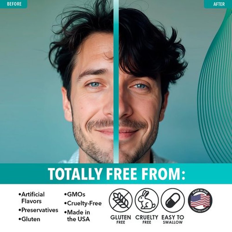 Dr. Robaina Intensive Hair Growth Gummies | Fuller-Looking Hair | Healthier Hair Appearance | Stronger Hair | Made in USA