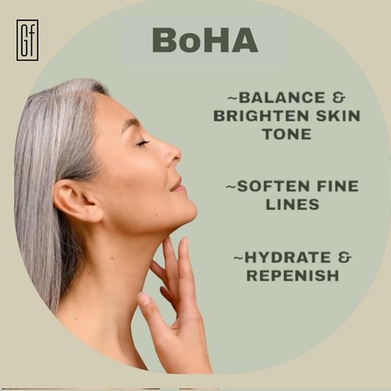 Greyfeather Hyaluronic Acid Serum – Botanical Hydration with Vitamin C & E | Anti-Aging Facial Serum for Fine Lines & Dry Skin – Vegan & Fragrance-Free, 1.7oz