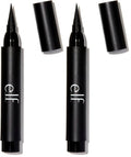 e.l.f. Cosmetics Studio Intense Ink Eyeliner in Blackest Black, 2.5 Gram,pencil (Pack of 2)
