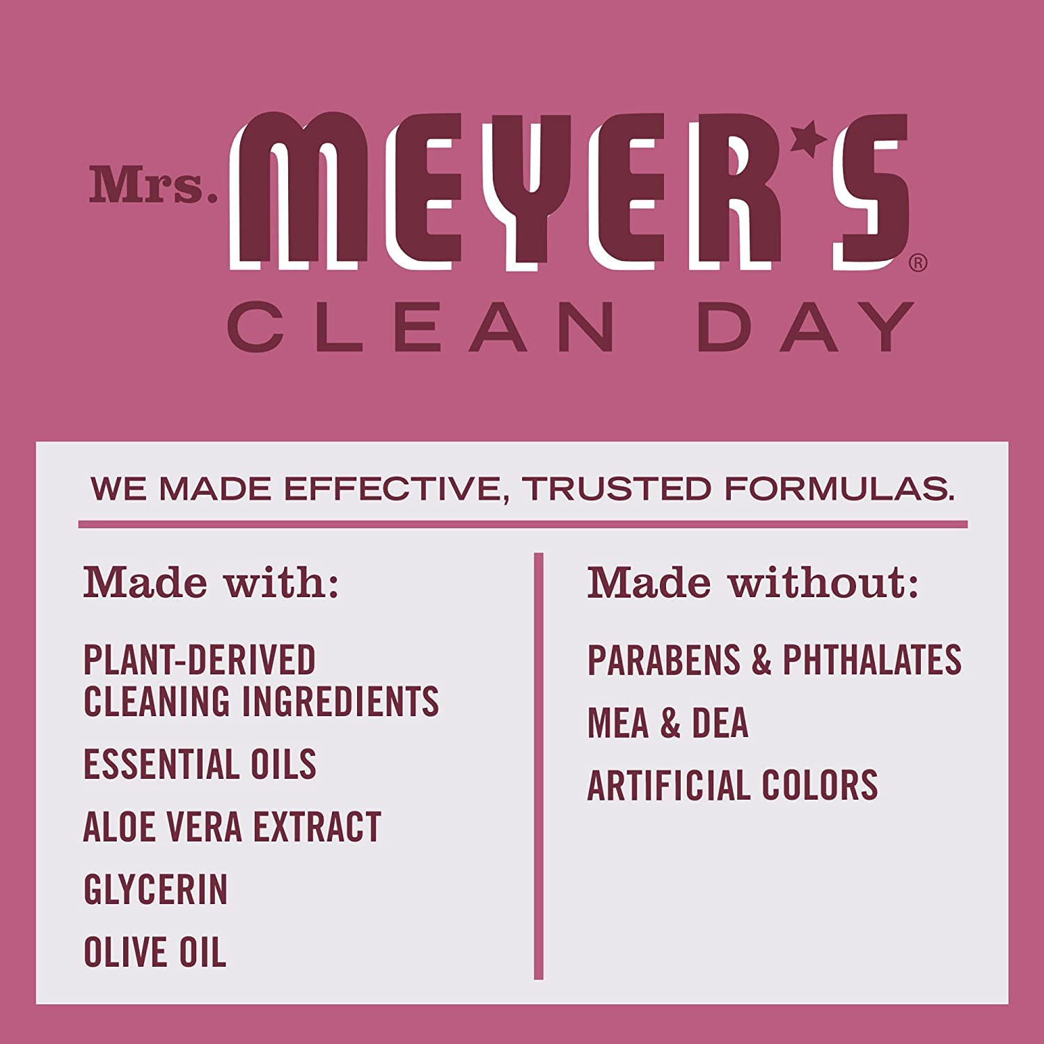 Mrs Meyers Hand Soap Radish 12.5 Ounce Pump (370ml) (2 Pack)