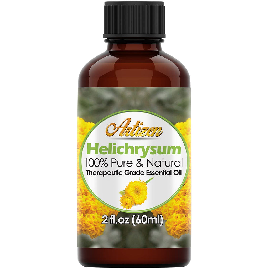 Artizen - (2oz) Helichrysum Essential Oil for Skin, Pure and Natural, Helichrysum Oil- 60 ml