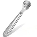 YNR Stainless Steel Foot Scraper & Callus Shaver for Feet, Pedicure Hard Skin Remover Tool with Callus Shaver Blades, Foot File for Callused Feet & Smooth Heels