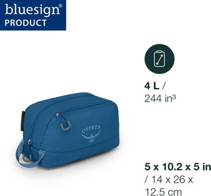 Osprey Daylite Toiletry Kit - Compact Travel Organizer for Toiletries | Durable & Lightweight Design