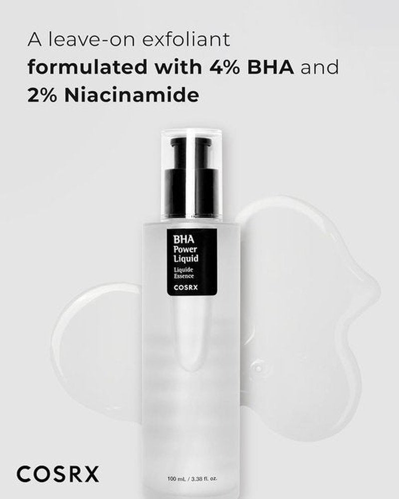 COSRX Niacinamide 2% + BHA 4% Exfoliant Toner - Blackhead Remover & Pore Minimizer | 3.38 fl. oz / 100ml