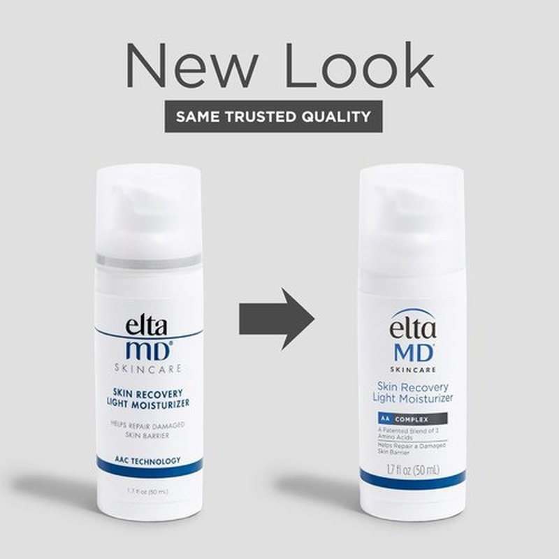 EltaMD Skin Recovery Moisturizer - Oil-Free Formula for Dry & Acne-Prone Skin | 1.7 oz Pump