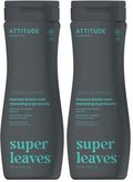 ATTITUDE 2-in-1 Body Wash & Hair Shampoo - EWG Verified, Vegan Formula with Black Willow & Aspen | 16 Fl Oz (Pack of 2)