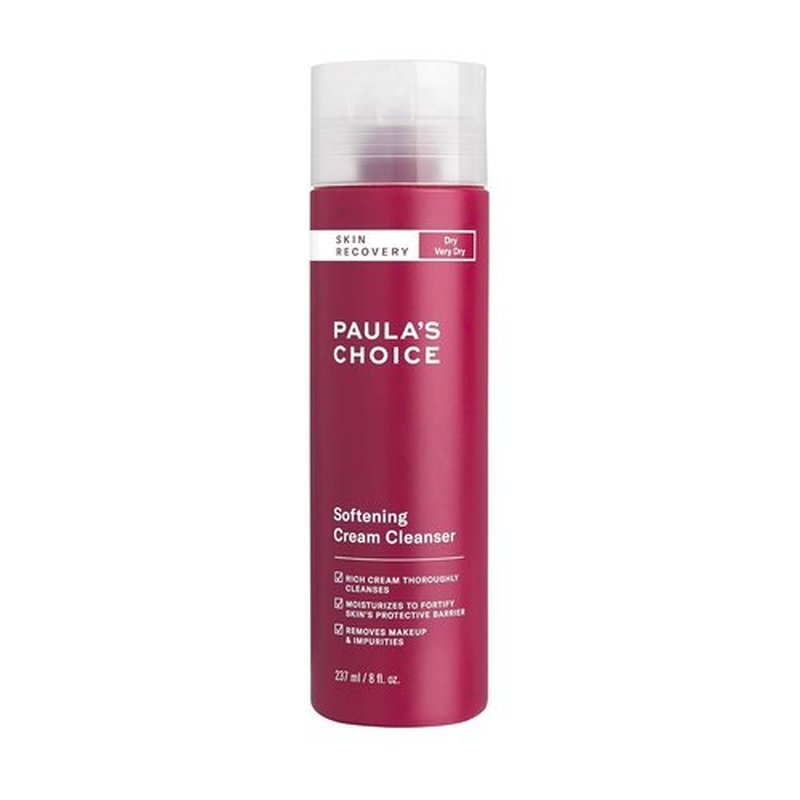 Paula's Choice SKIN RECOVERY Cream Cleanser - Soothing Face Wash for Sensitive, Dry Skin | Coconut & Chamomile