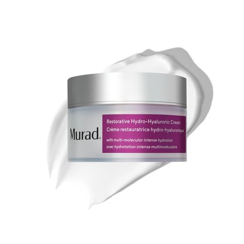 Murad Restorative Hydro-Hyaluronic Face Cream - Moisture-Boosting Formula with Hyaluronic Acid & Shea Butter - 1.7 Fl Oz