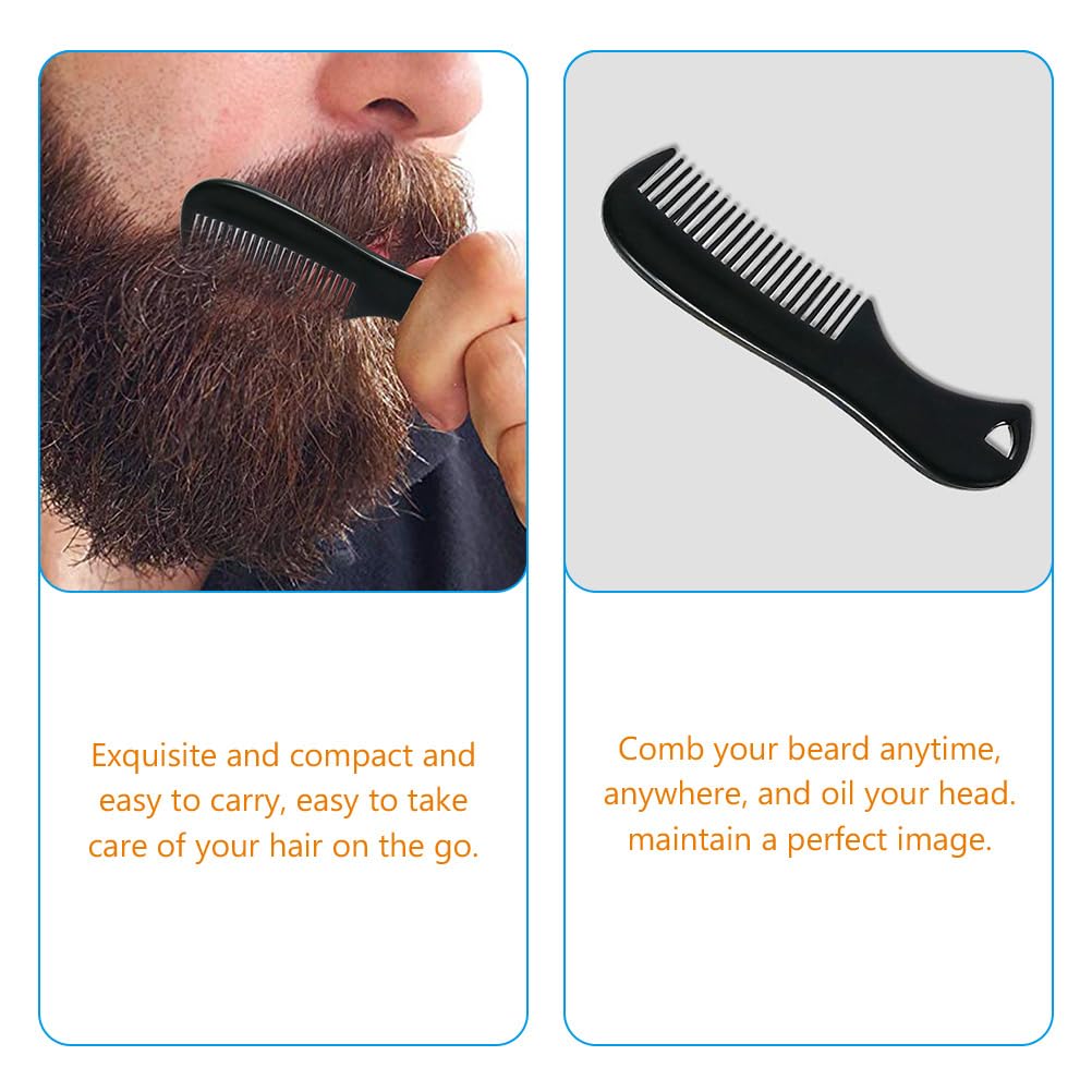 10pcs Mini Beard Comb Hair Comb for Men Beard s for Men Mini Mens Mustache Hairdressing Mens s for Hair Pocket Sized Plastic