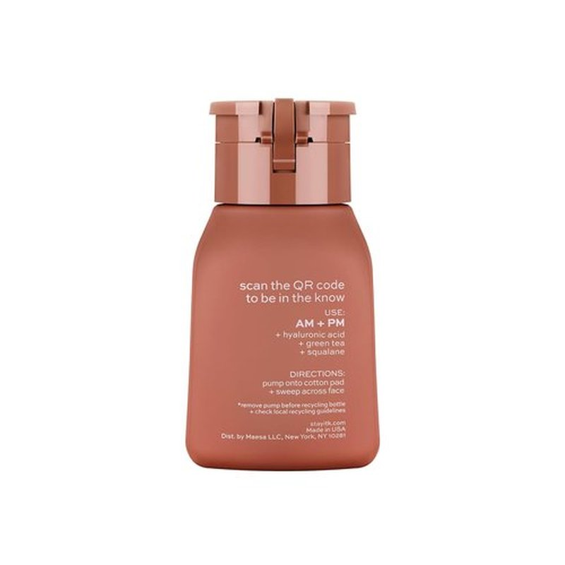 ITK Hydrating Face Toner - Hyaluronic Acid & Green Tea for Dry Skin Relief | Soothing Vegan Formula - 5 oz.
