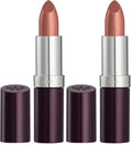 Rimmel Lasting Finish Lipstick - Up to 8 Hours of Intense Lip Color with Color Protect Technology and Exclusive Black Diamond Complex - 014, .14oz (Pack of 2)