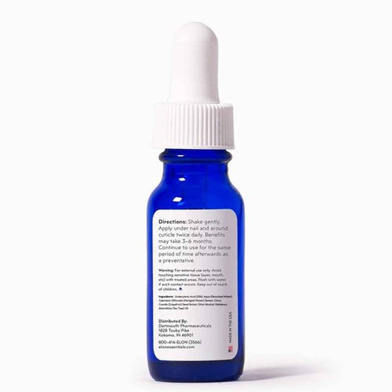 Elon Dual Defense Fungal Formula (2 Pack) — 25% Undecylenic Acid — Fingernails & Toe Nail Care Products — Elon Nail Products – Toenail Treatment