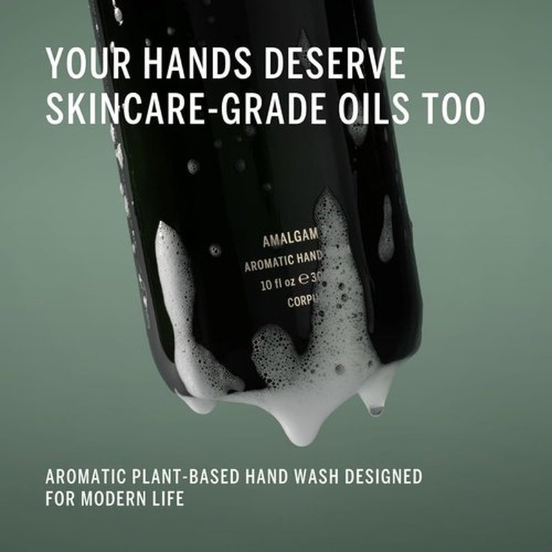 Corpus - Amalgam 5 Aromatic Hand Wash with Argan Oil & Vitamin E | Vegan, Non-Toxic Formula | 10 fl oz