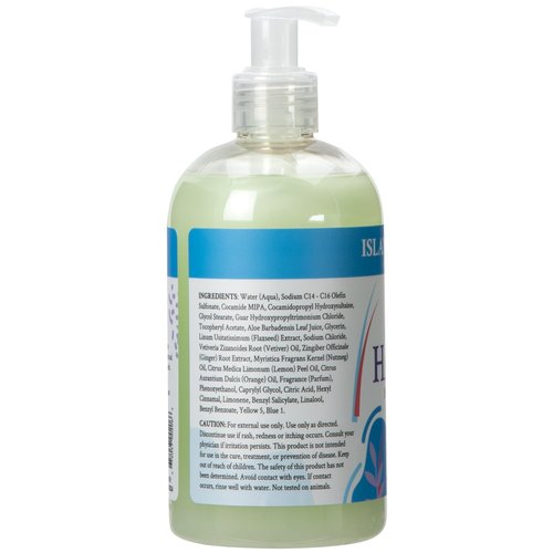 Ginger Lily Farms Botanicals Conditioning Liquid Hand Soap, Island Tranquility, 100% Vegan & Cruelty-Free, Green Tea Lemongrass Scent, 12 Fl Oz (Pack of 6)