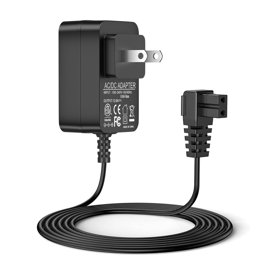 WUKUR 12.6V Charger for AIPER Seagull 600 SE 1000 1500 P1111 Pilot H1 for AIPURY 1500 Cordless Pool Vacuum Cleaner AC Adapter with 5.9FT Power Cord for HJ1103J HJ1102