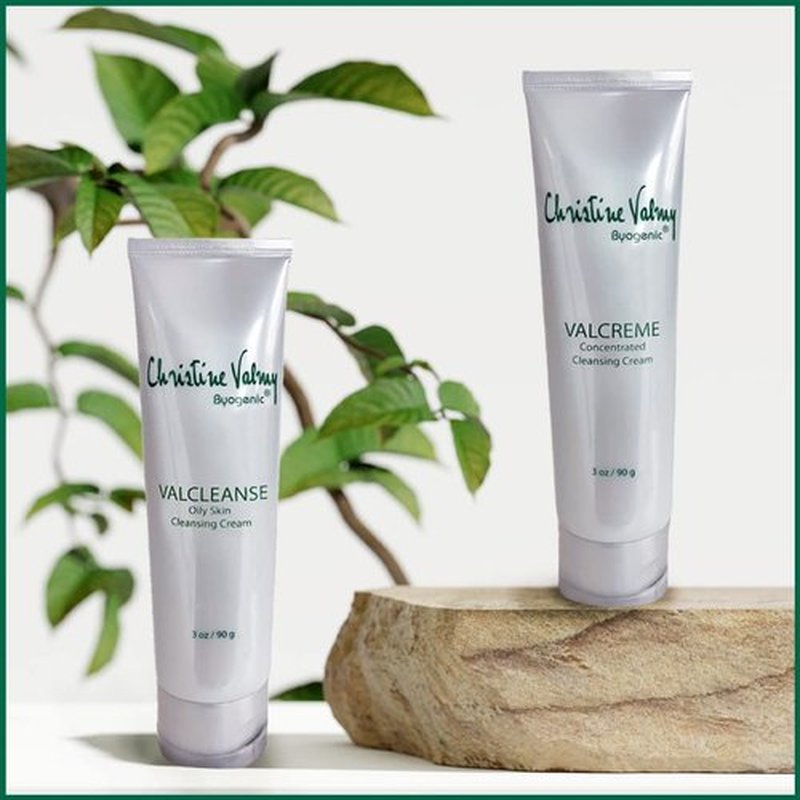 Christine Valmy Valcreme Facial Cleanser - Balancing Daily Cream, 3 Ounce for Radiant Skin