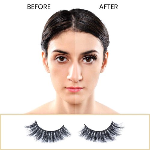 Arison Faux Mink Lashes Natural Look Fluffy Fake False Eyelashes 3d Wispy Lashes Long Lashes Bulk for Women (D006)