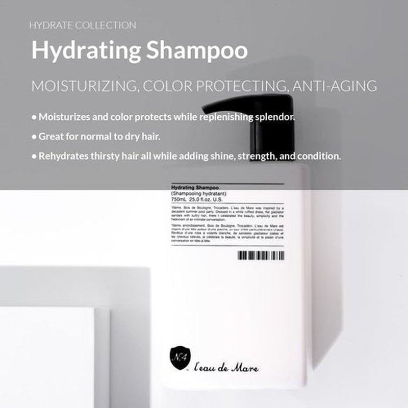 Number 4 Hydrating Shampoo - Sulfate-Free, Moisturizing & Color Protecting Formula | 25 oz
