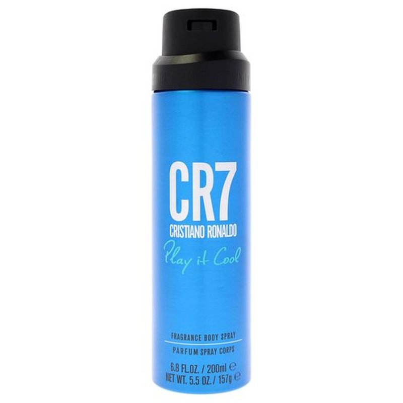 Cristiano Ronaldo CR7 Play It Cool Body Spray - Fresh Citrus & Aromatic Fougere - 6.8 Oz Invigorating Fragrance