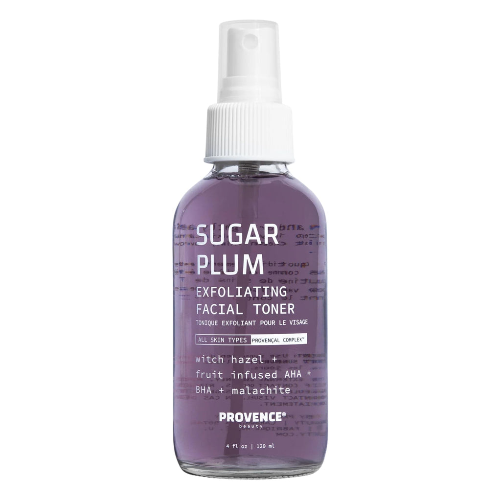 Provence Beauty C’est Clear Gentle Exfoliating Face Toner – AHA & BHA Skin Care Toner with Witch Hazel & Malachite – Hydrating for Clarifying Pores, Smoothing Texture & Radiance – 4 fl oz