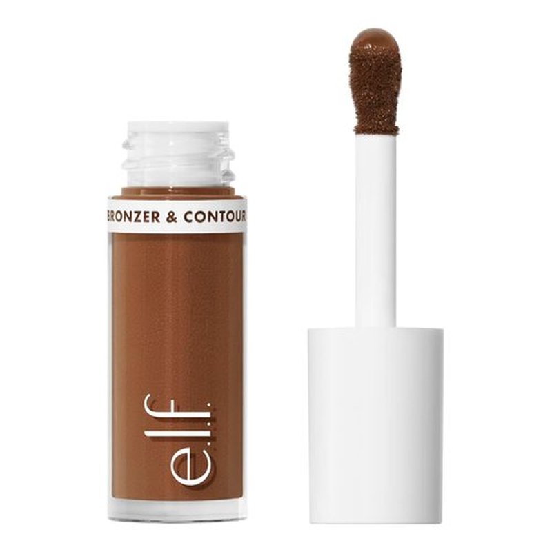 e.l.f. Camo Liquid Bronzer - Silky, Highly Pigmented Formula for a Long-Lasting, Natural Glow | 9 Deep/Rich