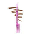 Kosas Brow Pop Eyebrow Pencil – Brow Pencil with Spoolie, Medium Chocolate Brown