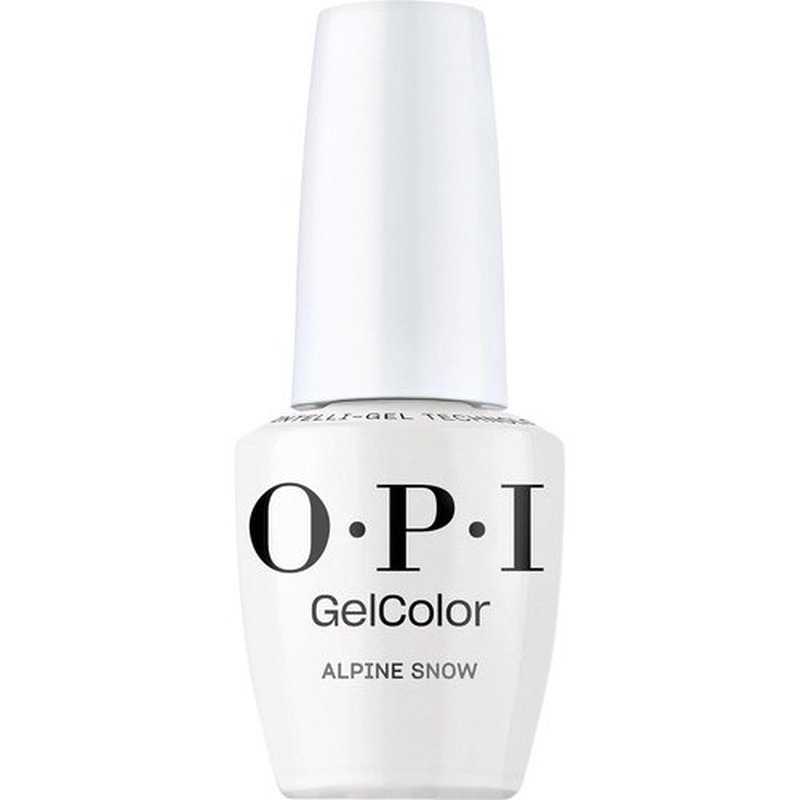 OPI GelColor Nail Polish - Salon-Quality Shine & Long-Lasting Wear | White, Gray & Black Shades | 0.5 Fl Oz